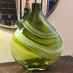 Stunning blown glass vase